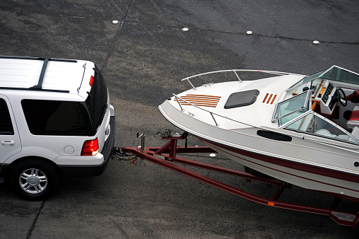 Hauling a boat